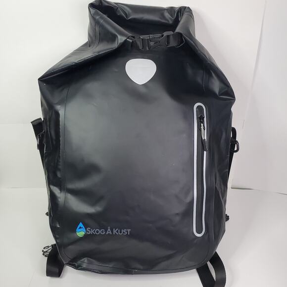 Skog Å Kust BackSak Heavy Duty Waterproof Backpack - Gear Bag 35 Liter Black - Picture 10 of 16